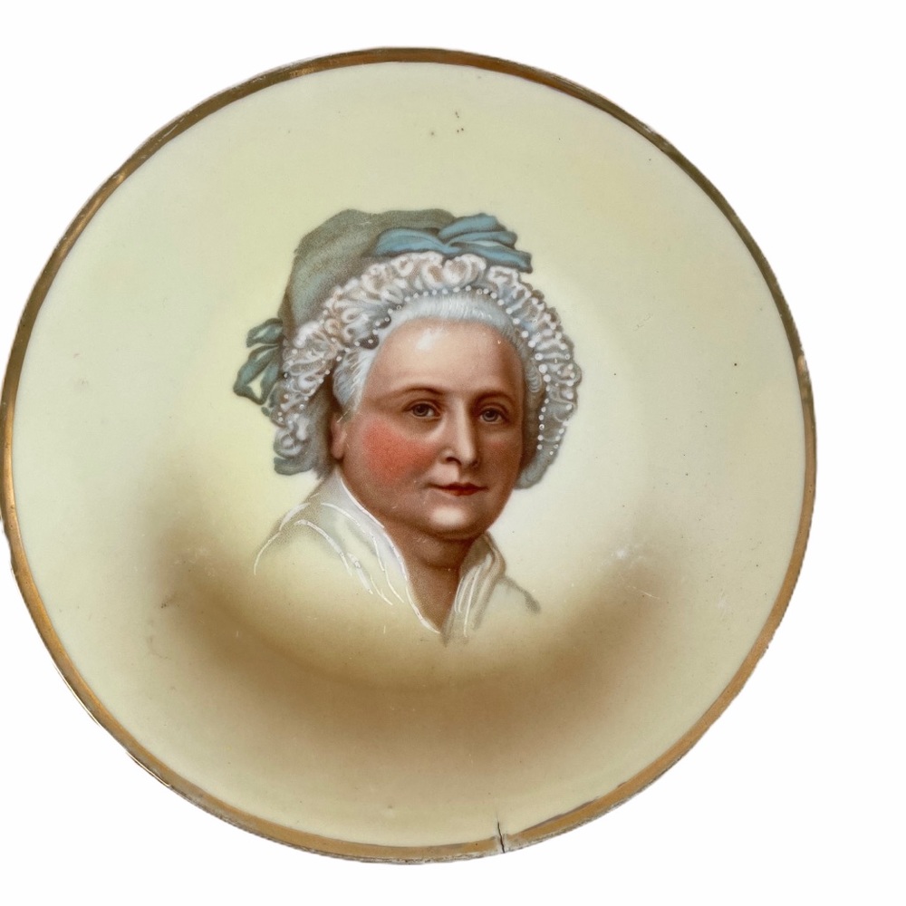 Martha Washington Plate AC Bosselman & CO NY.